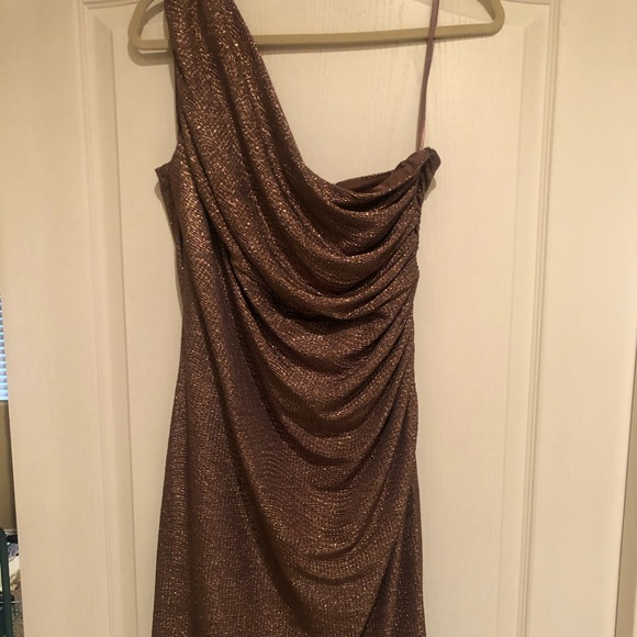 Cold Shoulder Cocktail Dress - Picture 1 of 5